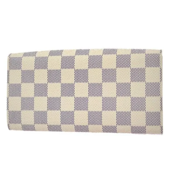 Louis Vuitton Damier Azur Portofeuil Sara Coin Purse Wallet - Picture 2 of 7